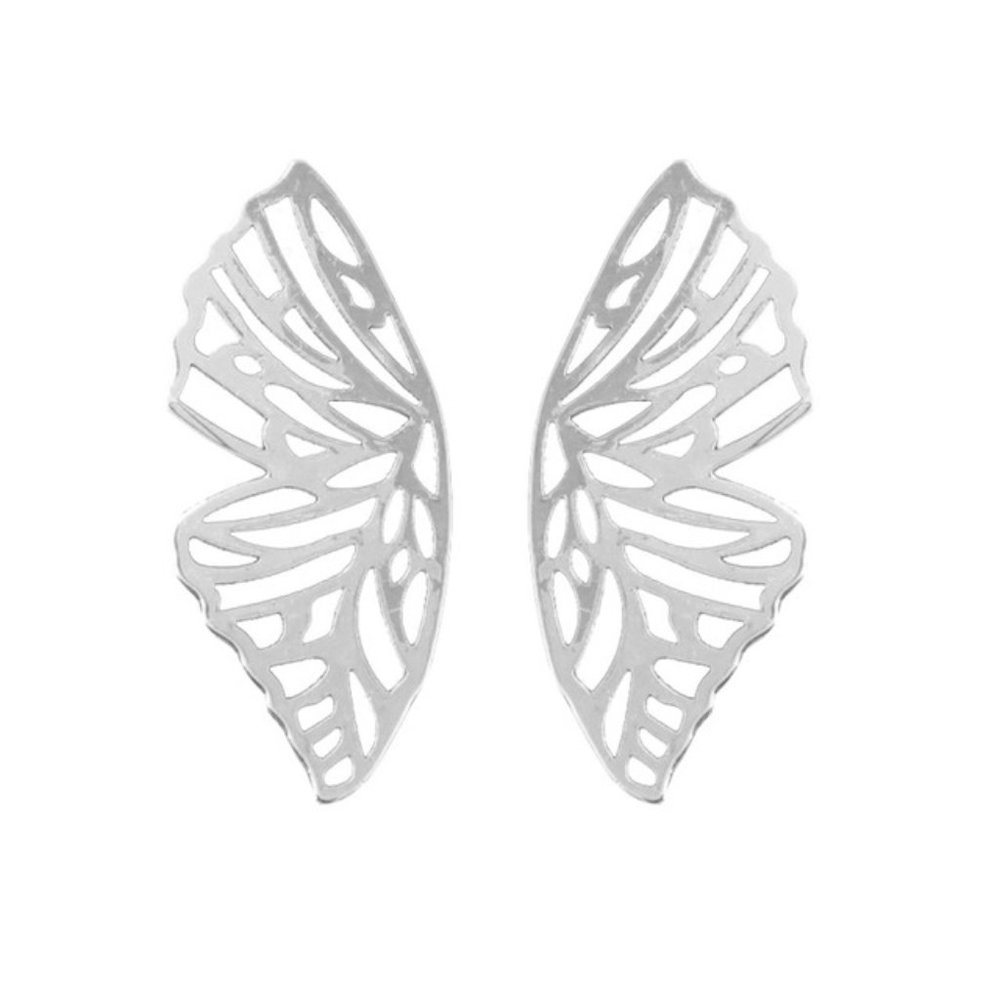 5 for $25 Metal Butterfly Statement Earrings - Picture 5 of 6